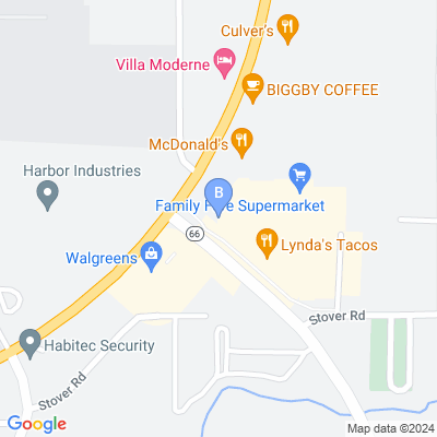 Google maps of our address